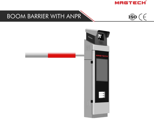 Magtech Boom Barrier With ANPR and display