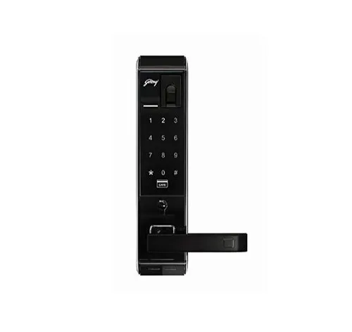 Godrej Advantis Revolution Digital Door Lock (Pin + Biometric + RFID + Key)